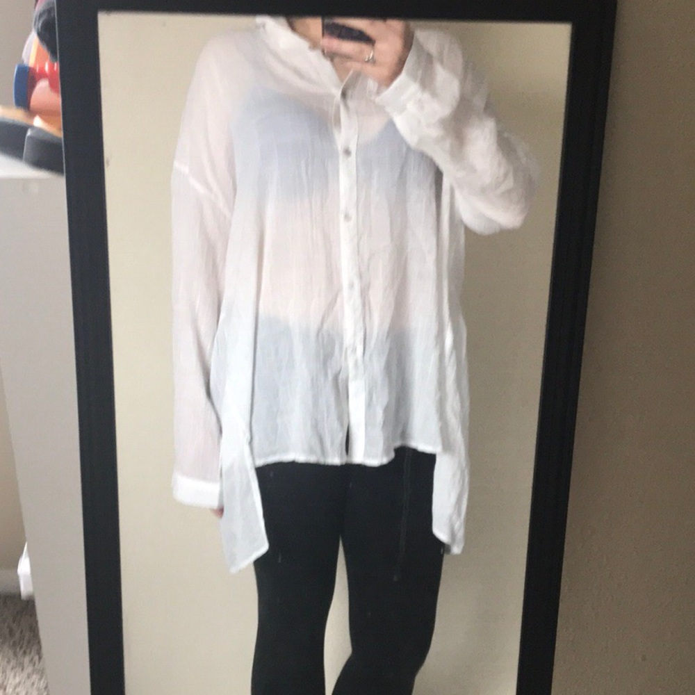 Entro white Button Up